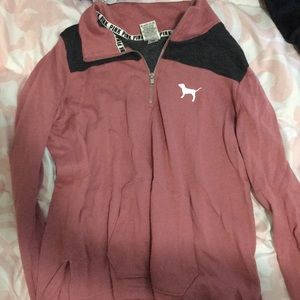Rose colored sweatshirt